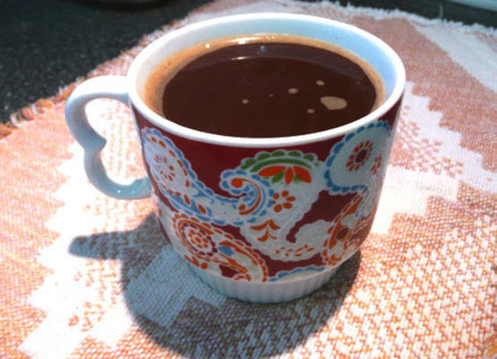 café de chocolate mexicano