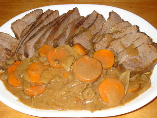 pote de conforto assado (para a panela de barro)