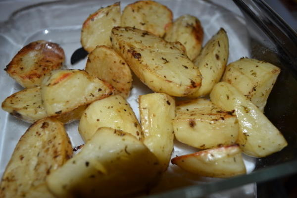 batatas gregas fáceis