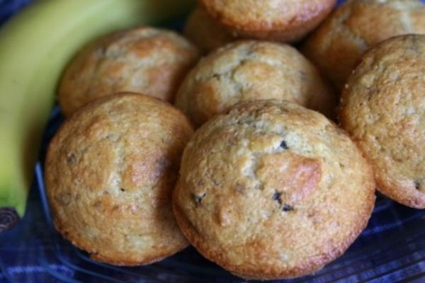 bolinhos de milho com banana