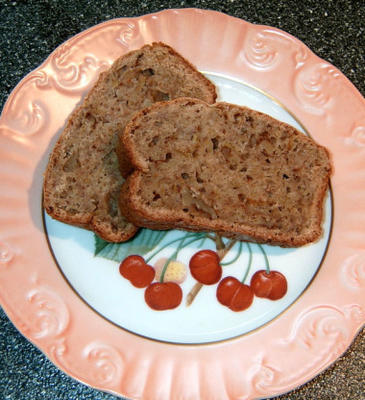 pão de maçã com baixo teor de gordura