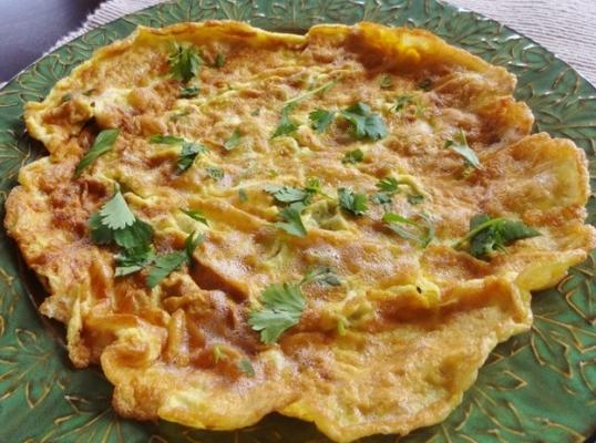 omlet tailandês crocante