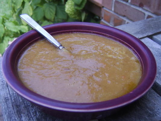 sopa de alho-poró e batata - jamie oliver
