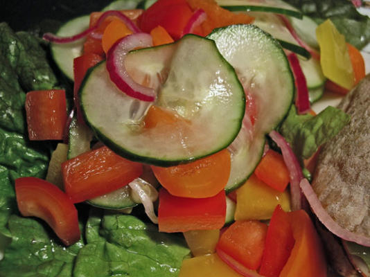 salada de legumes refrescante