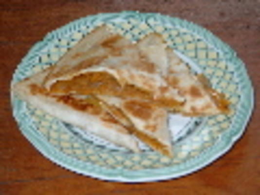 quesadillas de batata-doce