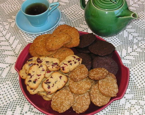 cookies de caixa de gelo de quatro sabores