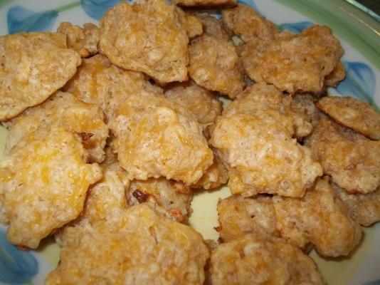 salgadinhos de queijo de arroz crocante