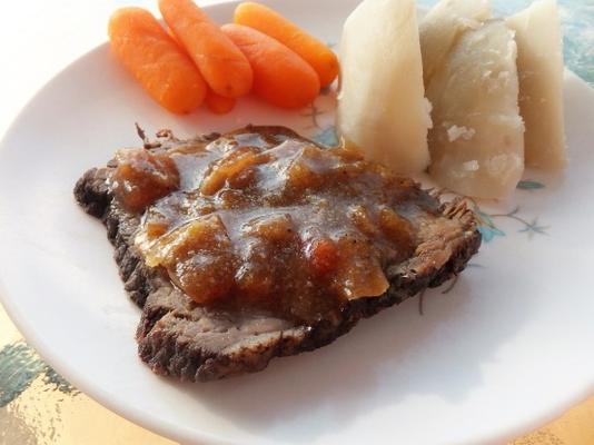 slottsstek (assado de panela real sueco)