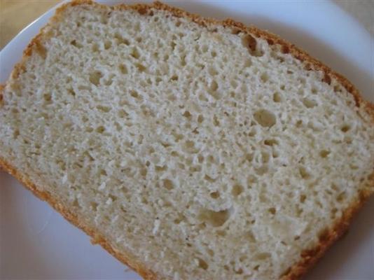 pão de sanduíche milagre livre de glúten e produtos lácteos