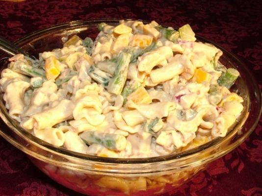 salada primavera mostaccioli primavera