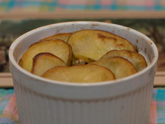 bolo de cebola de galês