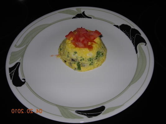 omelete de microondas fácil