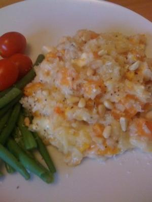 risoto de butternut e feta