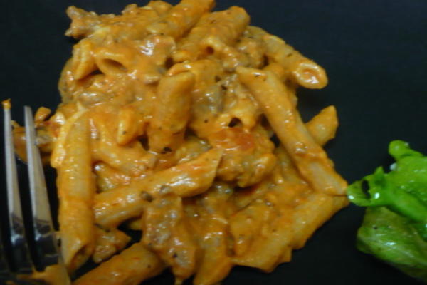 massa penne picante - luz