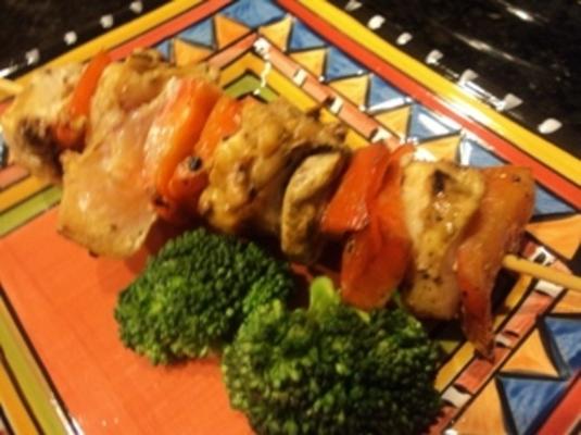 kabobs de frango fácil