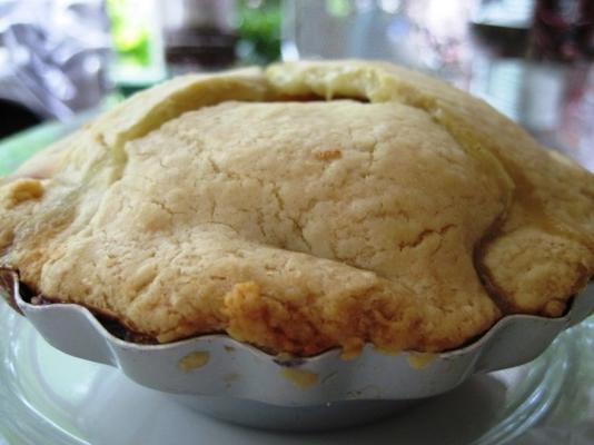 tortas de frango ou peru