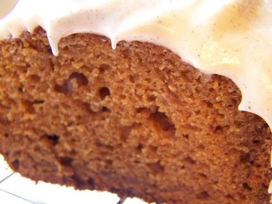 torta de abóbora pão temperado