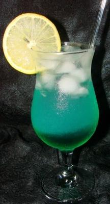 seduzindo azul bebida (coquetel)