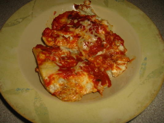 baixo teor de gordura queijo jumbo massas com peru moído