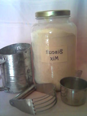 mistura principal (biscoitos ou panquecas)