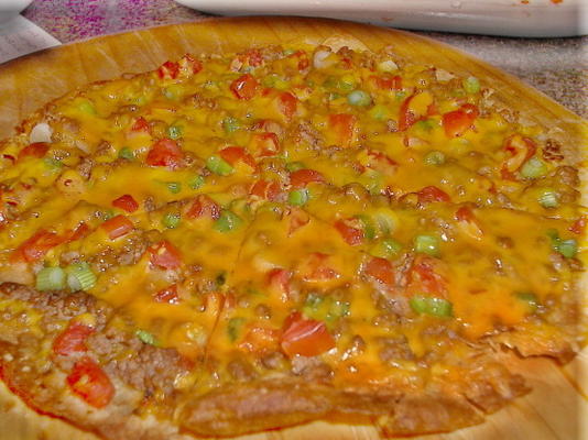 pizza mexicana de chi-chi