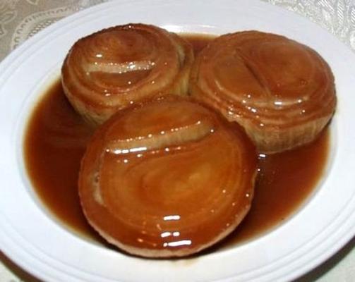 cebolas vidradas de baz