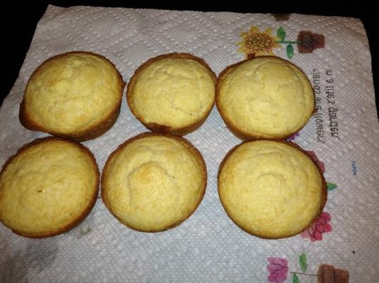 muffins de milho doce