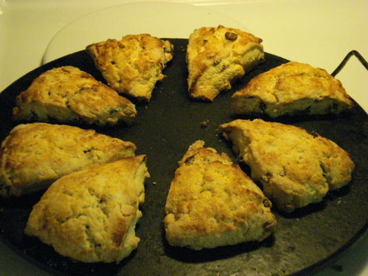 bolinhos de chocolate branco craisin