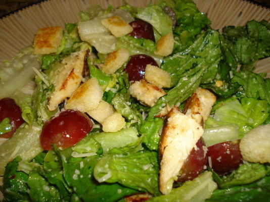 salada caesar de uva