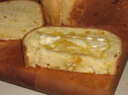 pão de fermento manga doce havaiano (máquina de pão)