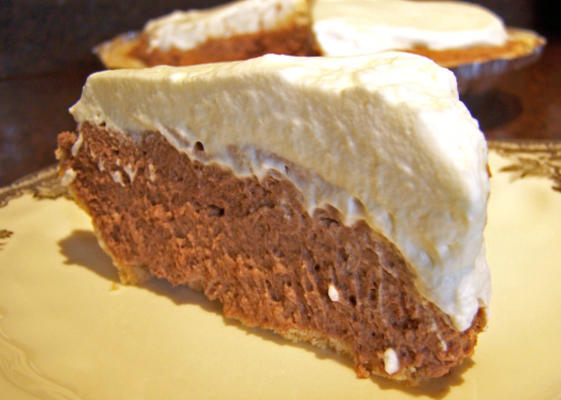 torta de queijo fácil de chocolate