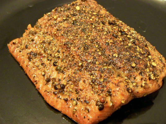 salmão au poivre