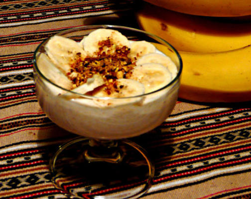 shikarni - iogurte de banana com sabor de canela