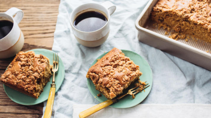 bolo de café de coco