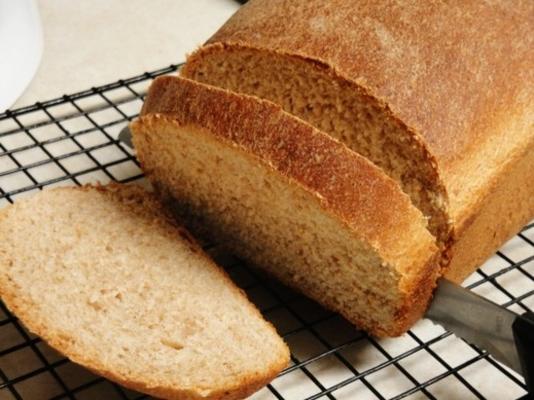 pão de trigo bem gostoso (máquina de pão)