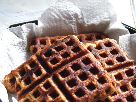 waffles franceses mais leves