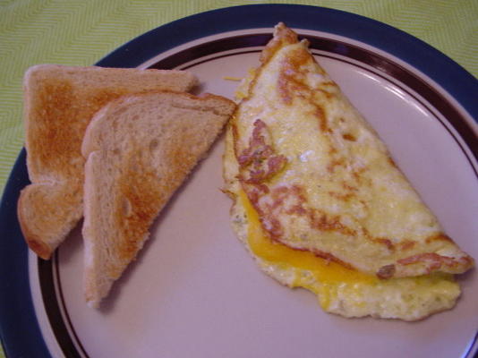 omelete de pimentão verde solo