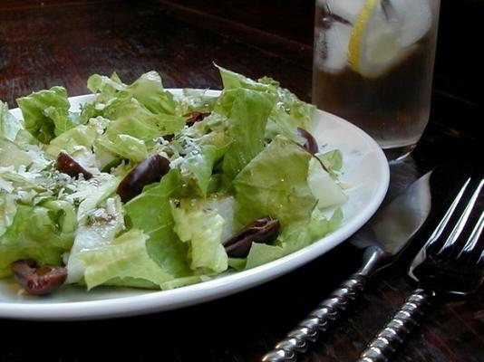 corações de salada de alface romana