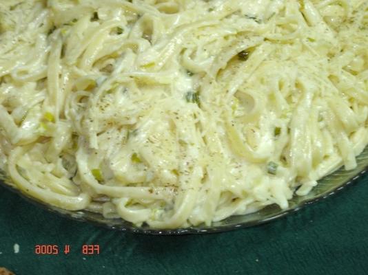 fettuccine verde