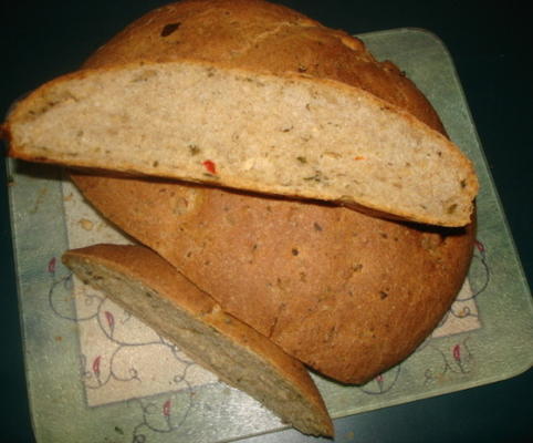 pão feta de espinafre (a b m)
