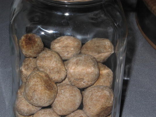 biscoitos de bacon (canino)