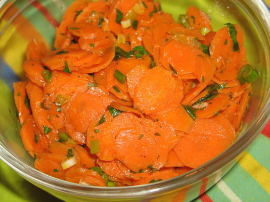 salada de cenoura potluck
