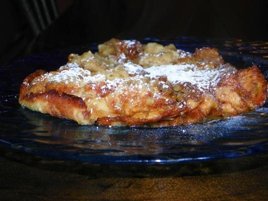 pannekoeken (panqueca de torta de maçã / alemão)