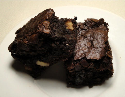brownies de chocolate ingrediente secreto (luz)