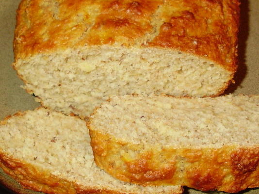 banana saudável pão de linho laranja (baixo teor de gordura)