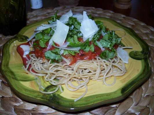 espaguete favorito de audrey hepburn al pomodoro