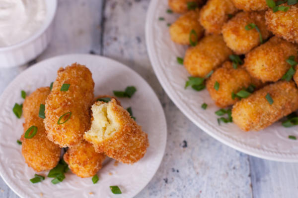 croquetes de batata frita