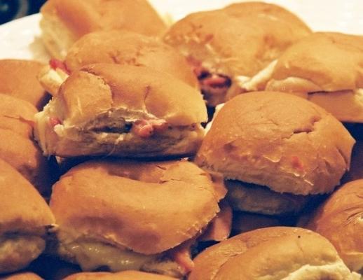 biscoitos especiais de presunto