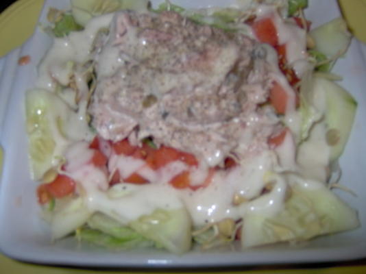 salada de atum de jim