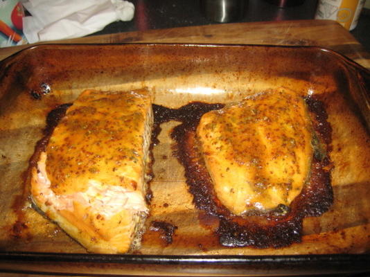 marinada de mostarda de mel para frango ou salmão